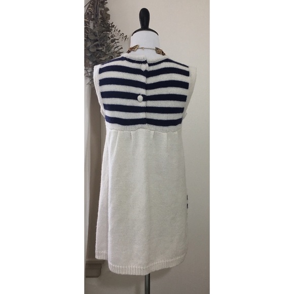 Lux Sleeveless Sweater Tunic Sm stripes - Picture 8 of 8